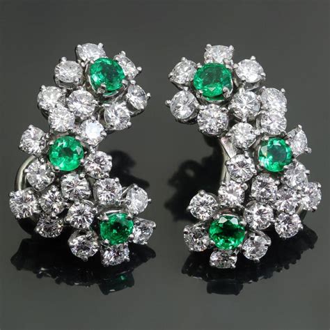 tiffany replica earrings|real emerald earrings tiffany.